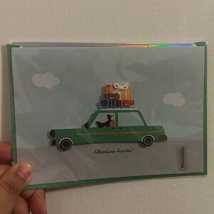 SET OF 10 Graduation card, sealed brand new Adventure Awaits Greeting Card